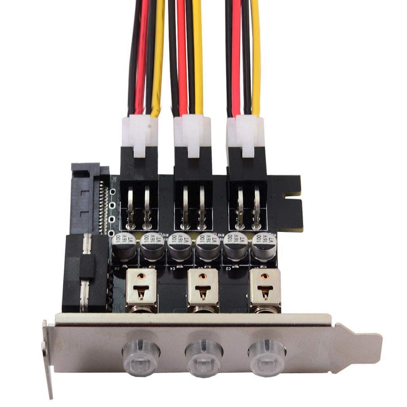 xiwai 3 Hard Disk Control System Intelligent Control Management System HDD SSD Power Switch with Low Profile Bracket - Image 3